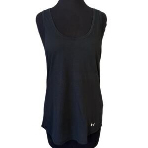 Under Armour Threadborne Streaker HeatGear Running Tank Large Black